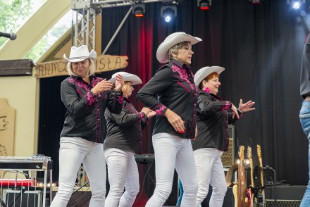 XXII Wiślaczek Country - 2 dzień - zespół taneczny Silesian Line Dance